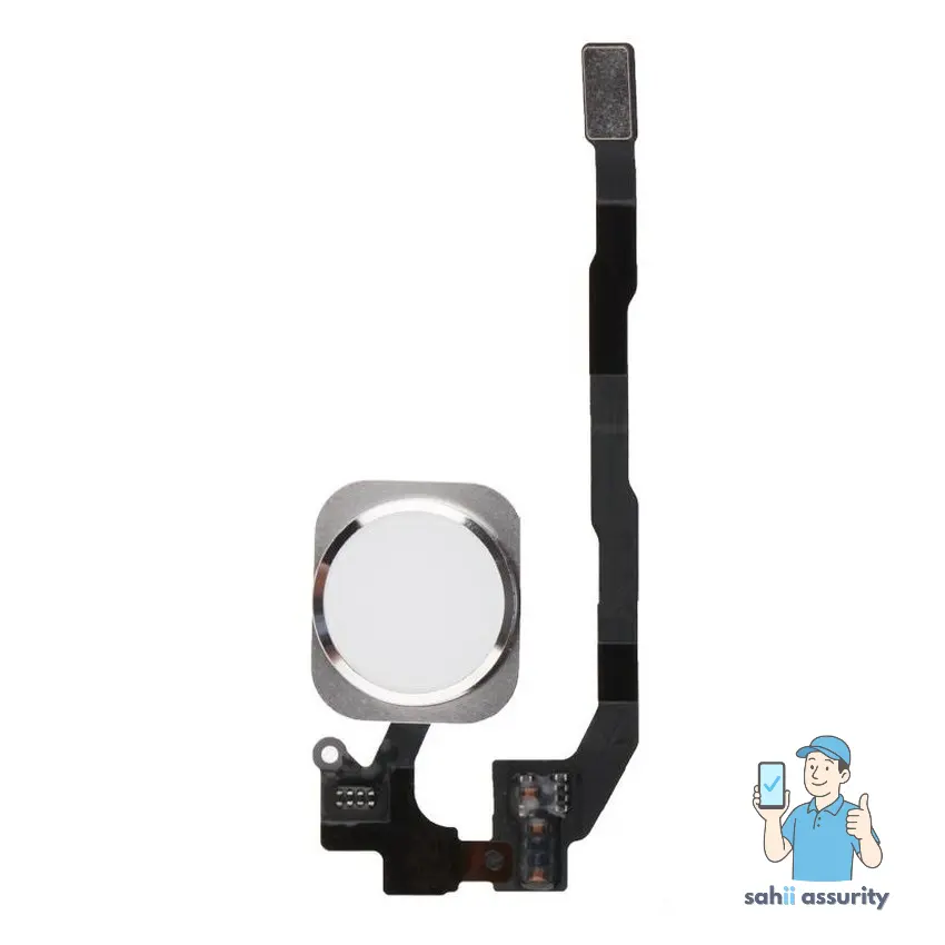 Home Button Complete for Apple iPhone SE White thumbnail